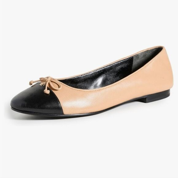 BRAND NEW CHARLES ALBERT TWO TONE BALLET BOWNOT FLAT SHOE - Picture 4 of 16
